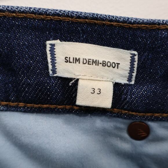 Madewell Slim Demi-Boot Jeans in Sundale Wash Size 33 - Picture 4 of 8